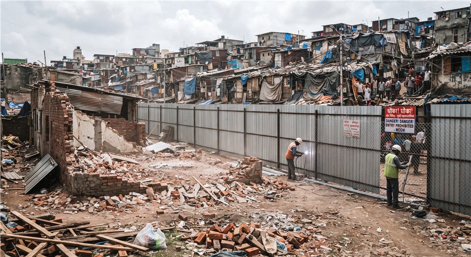 Post closure Demolition and fencing